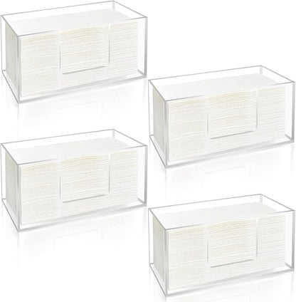 4Pack Acrylic Paper Towel Dispenser, Napkin Holder by Unknown