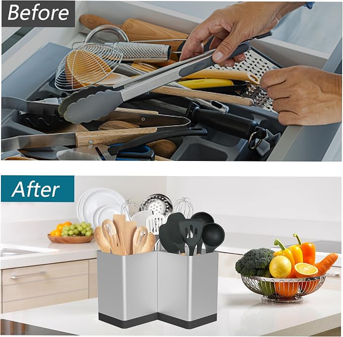 Suli Utensil holder, Kitchen Utensil Organizer - Image 3