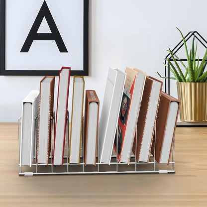 FLSEPAMB Lid Organizer Pot Lid Organizer 10-Tier Pot Lid Rack Holder Suitable - Image 5