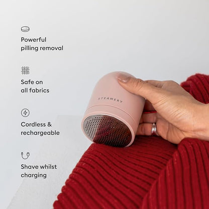 Steamery Fabric Shaver Pilo 2, Removes Lint and Pilling from Clothes and - Image 3