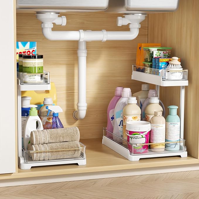 heart & home 1-Pack Under Sink Storage Organizer - Image 5