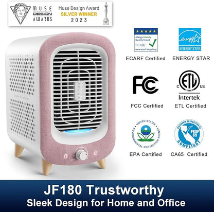 Jafanda Air Purifier for Home Bedroom 780sq ft, HEPA & Activated Carbon - Image 2