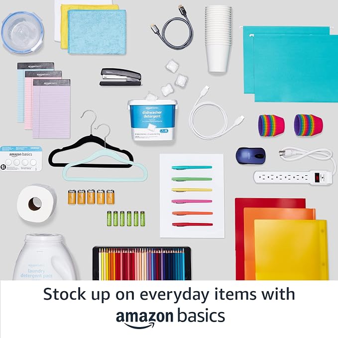 Amazon Basics 5-Shelf Adjustable Heavy Duty Steel Wire Rack, Space Saving - Image 9