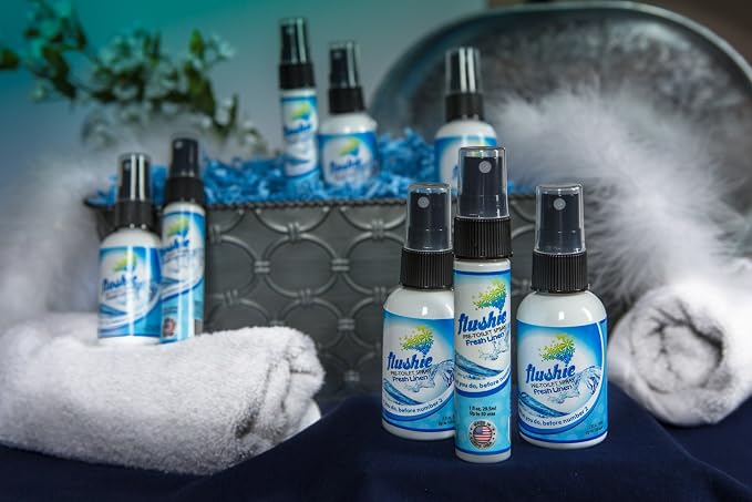 Flushie Pre-Toilet Spray for Poop Travel Size Toiletries Bathroom Spray for - Image 6