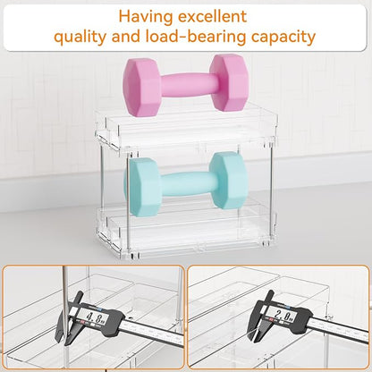 Yieach 2 Tier Sliding Spice Racks - Image 6