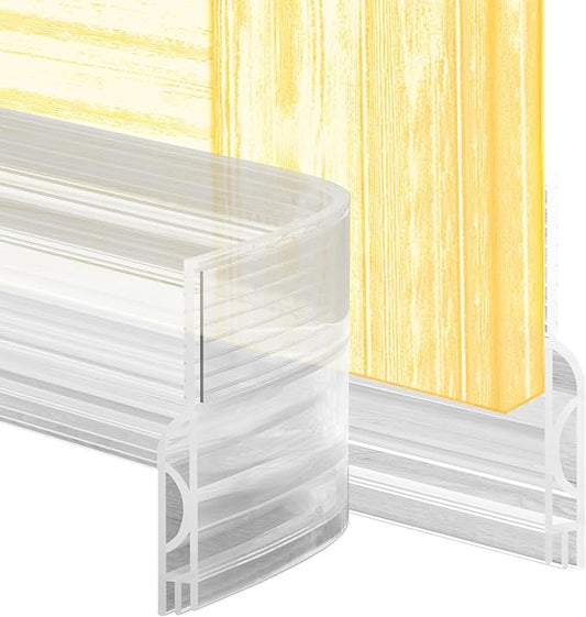 Door Draft Stopper, Door Sweep for Bottom of Door, Weather Stripping Door Seal by Zibian