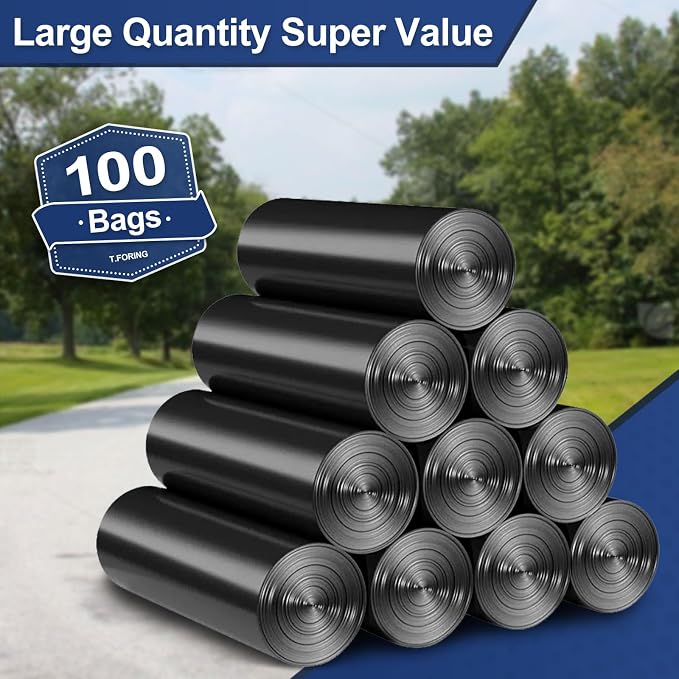 20-30 Gallon Trash Bags Black - Image 6