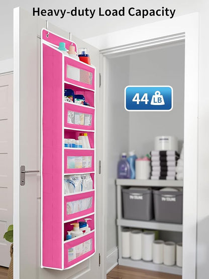 JARLINK Over The Door Organizer Storage, 5 Shelf Hanging Door Organizer - Image 6