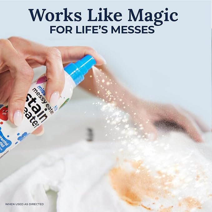 Miss Mouth's Messy Eater Stain Treater Spray - 4oz 2 Pack Stain Remover - - Image 2