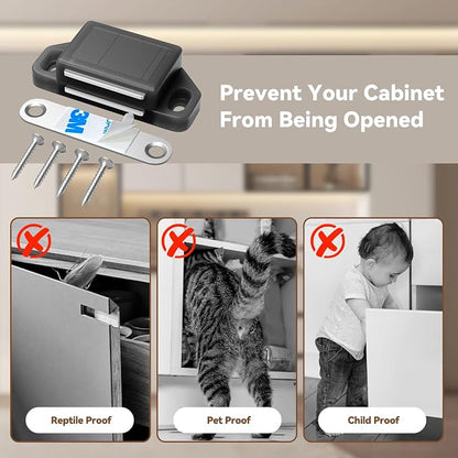Cabinet Magnetic Catch Door Latch 30LB - Image 5