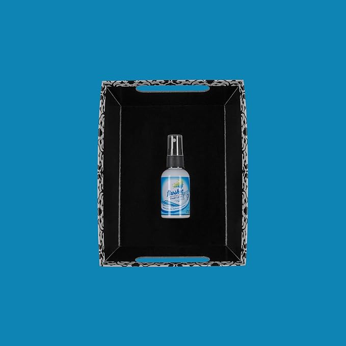 Flushie Pre-Toilet Spray: Travel Size Bathroom Spray for Toilet Deodorizer (4oz - Linen, 3 Pack)