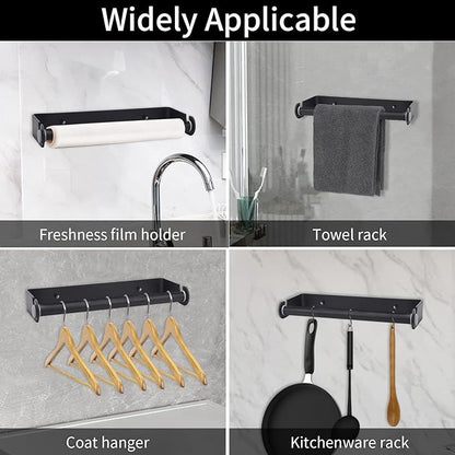 Under Cabinet Paper Towel Holder, Adhesive or Drill Mount Paper Towel Holder - Image 4