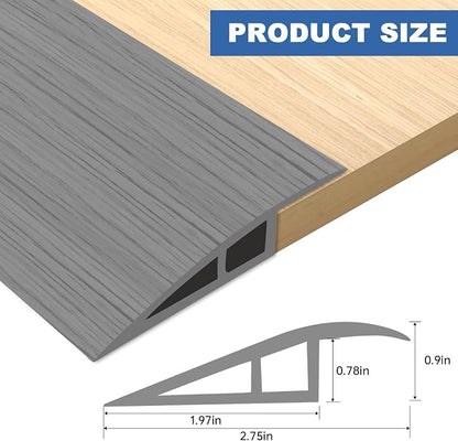 Vinyl Door Threshold Flooring Transition Strip Self Adhesive Carpet Edging Strip - Image 2