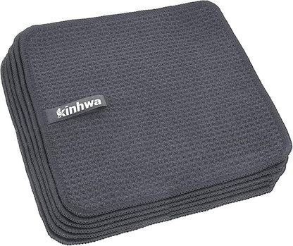 KinHwa Dish Cloths for Washing Dishes Kitchen Towels Microfiber Dish Towels for by KinHwa