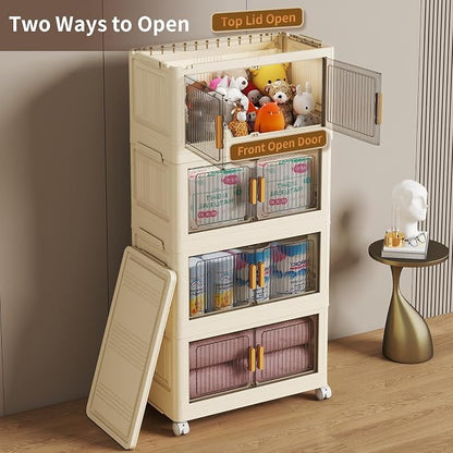 28 Qt Plastic Storage Bins - Image 5