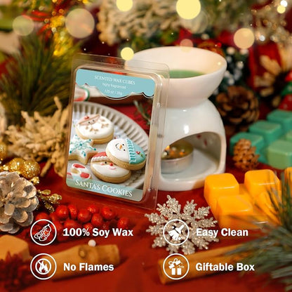 SCENTORINI Christmas Wax Melts, Wax Cubes Strong Scent 12 Pack, Scented Wax - Image 6