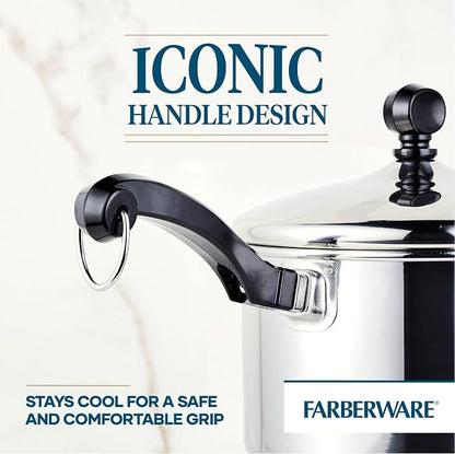 Farberware Classic Stainless Steel 2-Quart Mirror Satin Covered Saucepan - Image 5