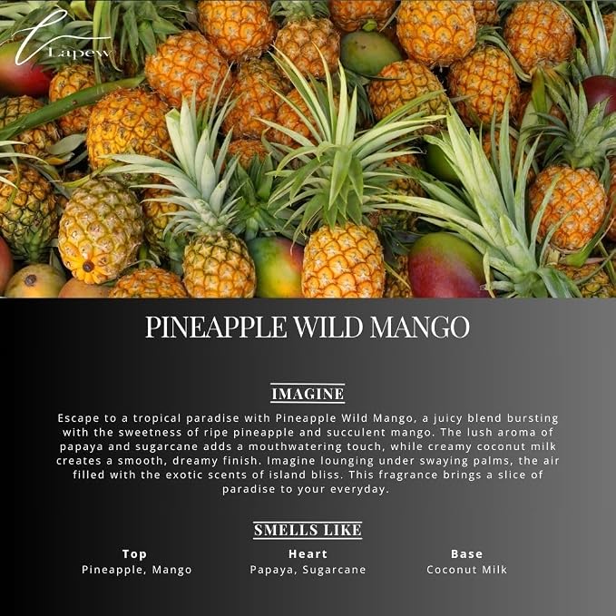 Pineapple Wild Mango Carpet Freshener Powder Refill 36 oz | Powerful Odor - Image 2