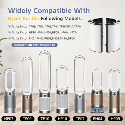 Upgraded 2-in-1 Replacement Filter Compatible - Image 2