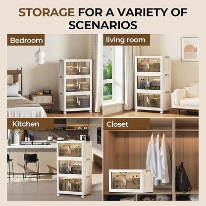 Elegant 5 Tiers Stackable Storage Bins - Image 8