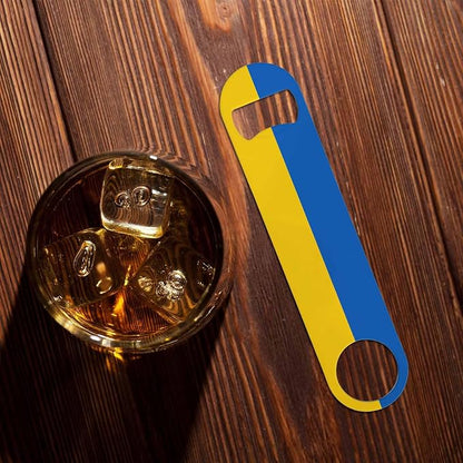 Ukraine Flag Stainless Steel Bottle Opener Yellow Blue Ukrainian Symbol Emblem - Image 7