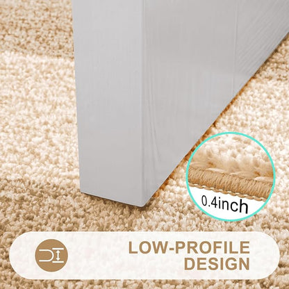 Kitinjoy Indoor Outdoor Door Mat, 40x32 Non-Slip Absorbent Dirt Trapper - Image 4