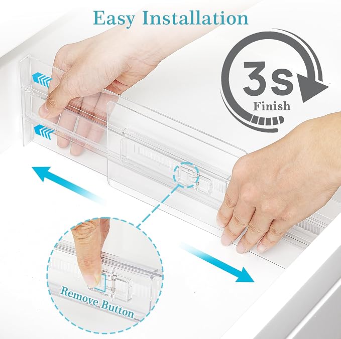 Vtopmart 14 Pack Drawer Dividers - Image 5