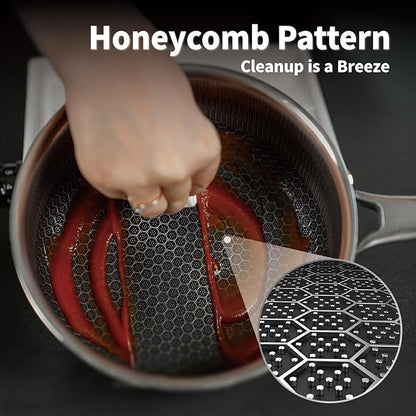 Hybrid Nonstick 4 QT Saucepan - Image 3