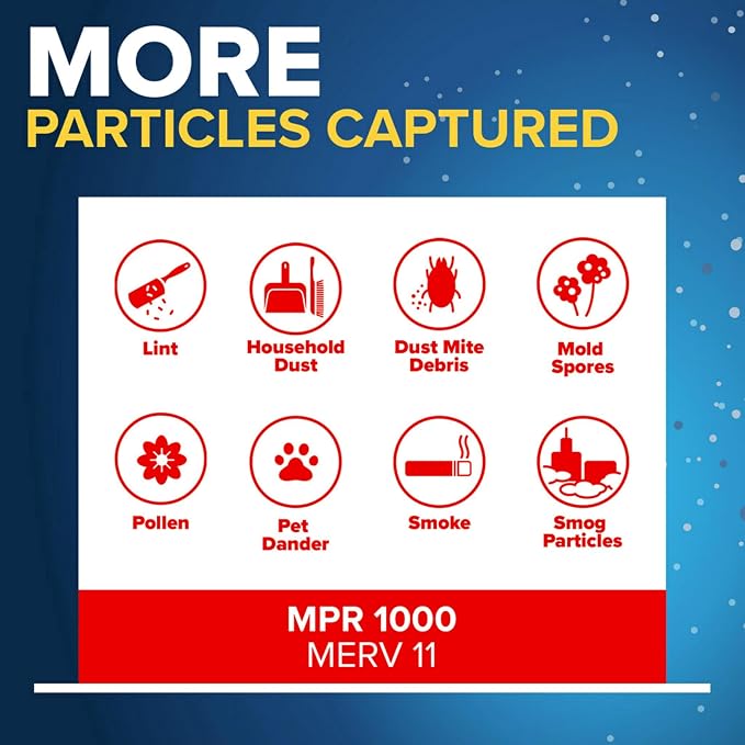 Filtrete 14x36x1 AC Furnace Air Filter, MERV 11, MPR 1000, Micro Allergen - Image 5