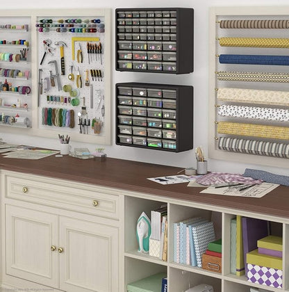 Akro-Mils 24-Drawer Plastic Drawer Storage Cabinet - Image 11