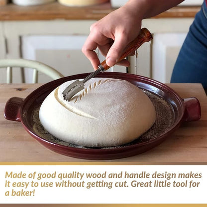 Bread Bosses Bread Bakers Lame Slashing Tool -Dough Making Slasher Tools Baking - Image 7