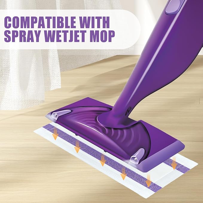 40 Pack Disposable Mop Pad Refills - Image 2