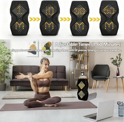 Visual Hourglass Timer, 1-60 Minute Countdown Magnetic Digital Timer, Buzzer - Image 8