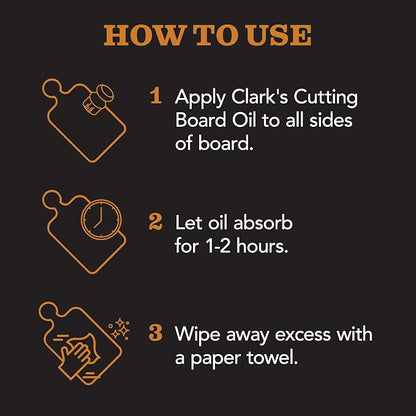 CLARK'S Mineral Oil - 8 oz Food Grade Conditioner - Image 4