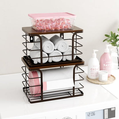 2 Pack Extra Large Pantry Baskets - Image 6
