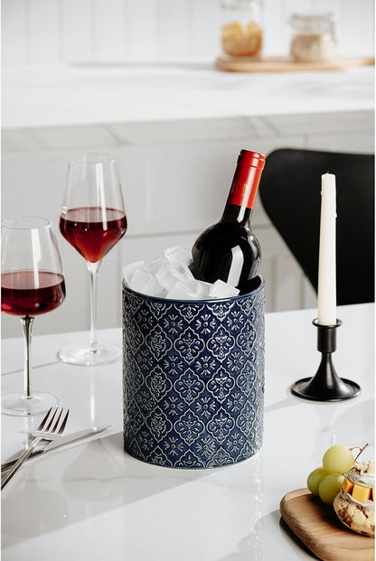 Kitchen Utensil Holder, 6x7 inch Large Ceramic Utensil Holder - Image 6