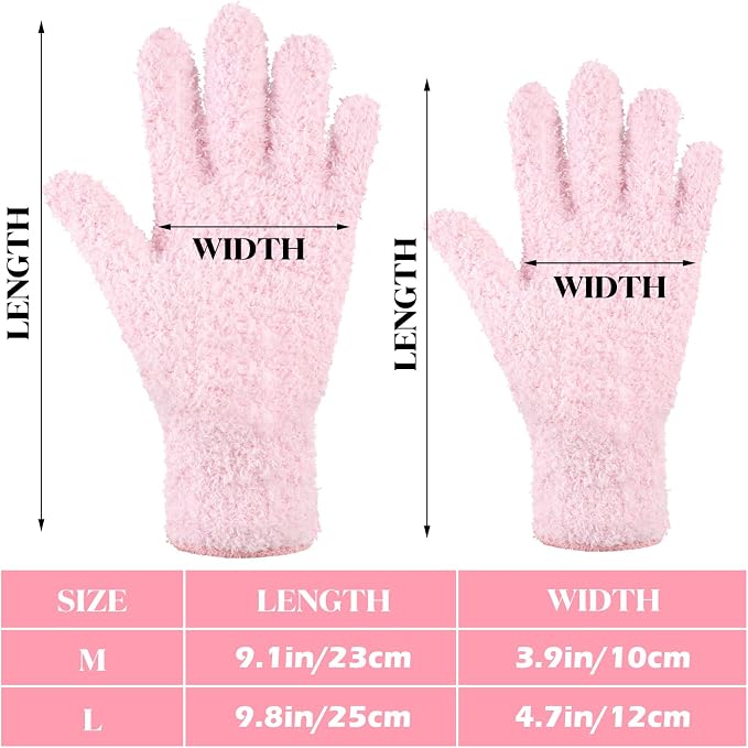 Bencailor 6 Pairs Microfiber Dusting Gloves, Dusting Cleaning Gloves Microfiber - Image 3