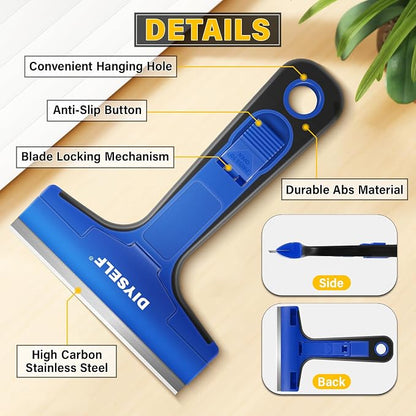 DIYSELF 1 Pack Razor Blade Scraper - Image 6