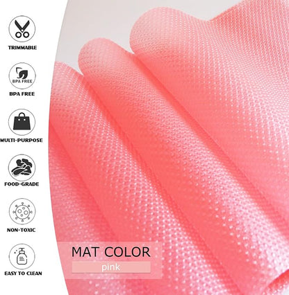 10Pcs Refrigerator Liners, Washable Fridge Liner Shelf Mats Refrigerator Pads - Image 3