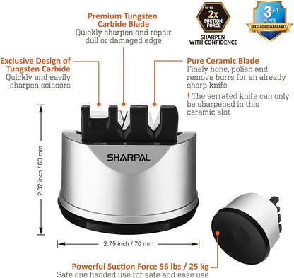 SHARPAL 191H Knife Scissors Sharpener | Repairs, Restores & Sharpens Straight - Image 2