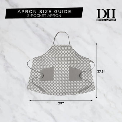 DII unisex Chef Style Cotton Apron - Image 6