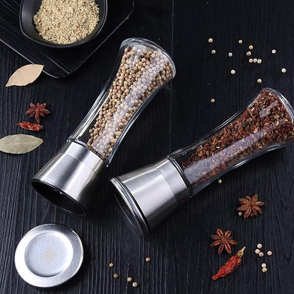 Elegant Pepper and Salt Grinder Set of 2, Best Spice Mill - Image 7