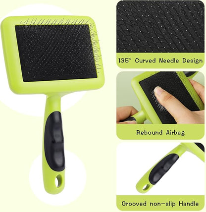 2 Pcs Large Plastic Wool Carders, Needle Felted Carding Brushes Tools - Image 3