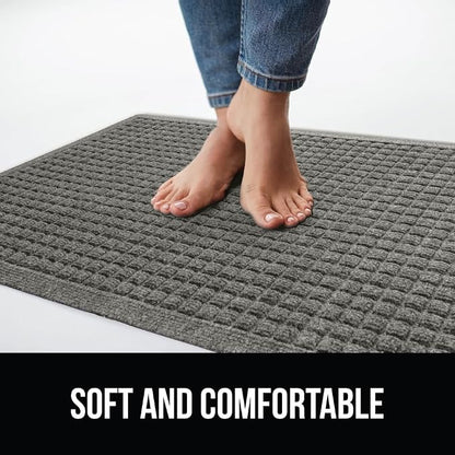 GORILLA GRIP Front Door Mat, Indoor Outdoor Ultra Absorbent HydroAbsorb Doormat - Image 8