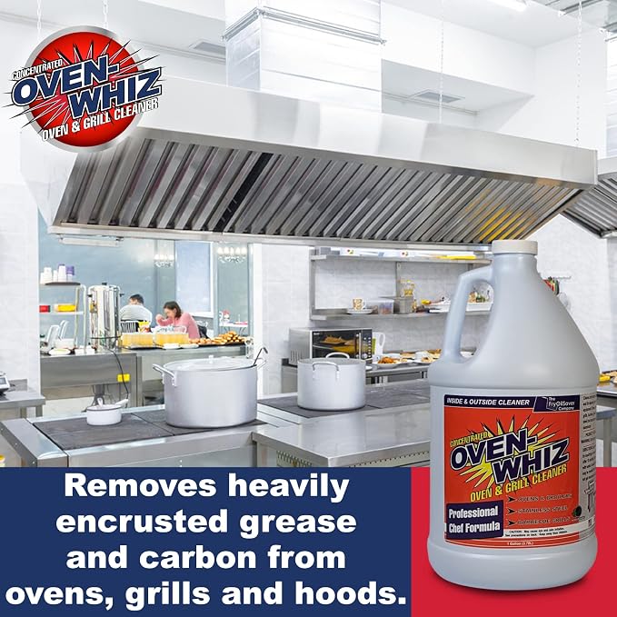 1 Gallon Oven-Whiz Oven & Grill Cleaner by FryOilSaver Co., Removes Tough Stains - Image 3