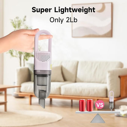 Handheld Vacuum Cleaner, Ultra-Lightweight Mini Portable Vacuums - Image 4