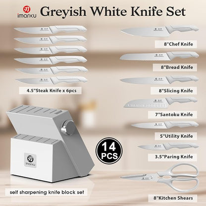 imarku Kitchen Knife Set, Japanese Knives Set - Image 5