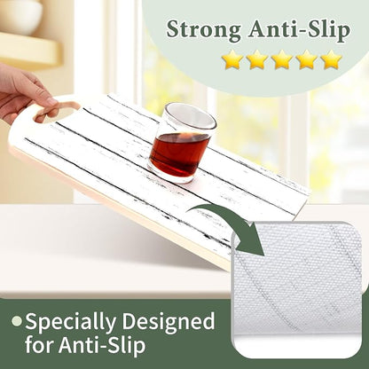 Shelf Liner for Kitchen Cabinets Non Adhesive Drawer Liner 12in x 20FT White - Image 2