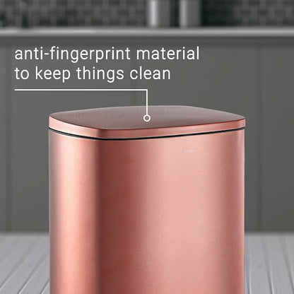 happimess HPM1006D Connor Rectangular 13-Gallon Trash Can - Image 9