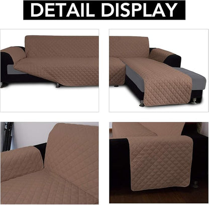 Easy-Going Sofa Slipcover L Shape Sofa Cover Sectional Couch Cover Chaise - Image 3